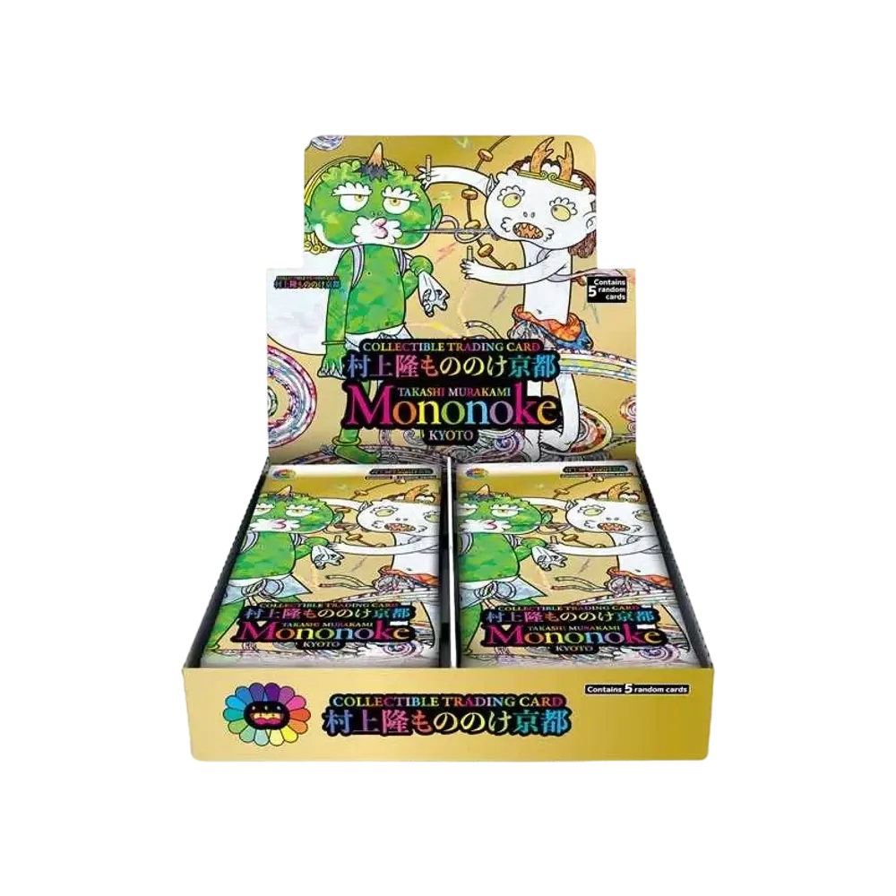 ムラカミフラワーズ 村上隆もののけ京都 COLLECTIBLE TRADING CARD BOX (英語版) 