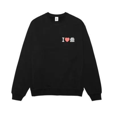 Black Eye Patch I Love BEP Crewsweat "Black"
