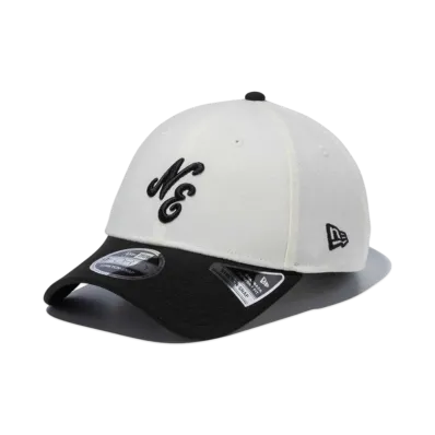 NEW ERA 9Forty Stretch Snap Classic Logo "Chrome White/Black"