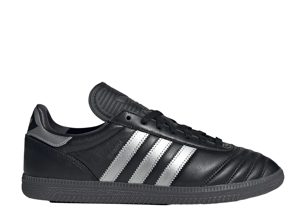 adidas gazelle silver green womens ADIDAS SKATEBOARDING SAMBA ADV BLACK / WHITE– Bluetile Skateboards main image 1