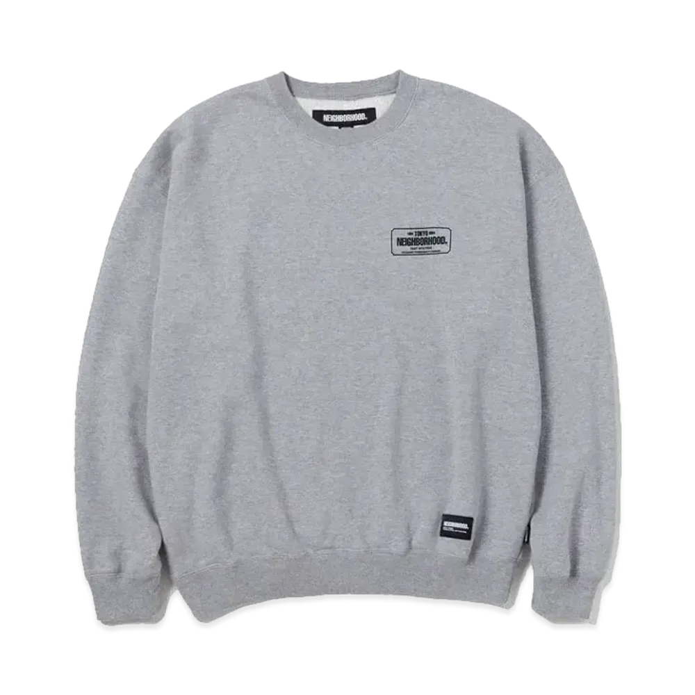 NEIGHBORHOOD Classic Sweat Shirt LS "Gray"