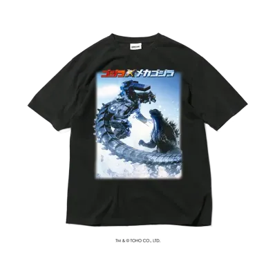 GODZILLA | HOMEGAME \ 2002 Godzilla ゴジラ×メカゴジラ TEE BLACK