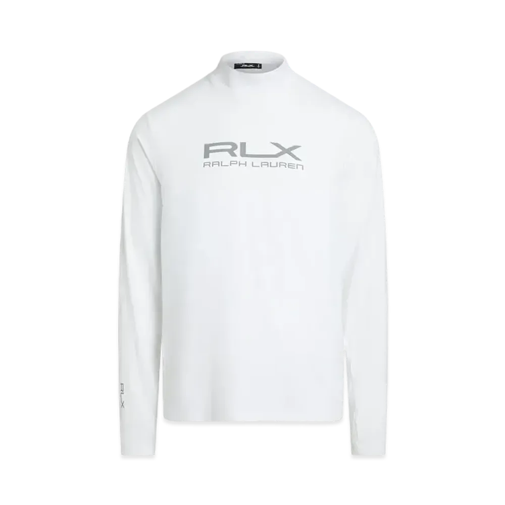 Polo Ralph Lauren Tailored Fit Performance Mock Neck Shirt "White"