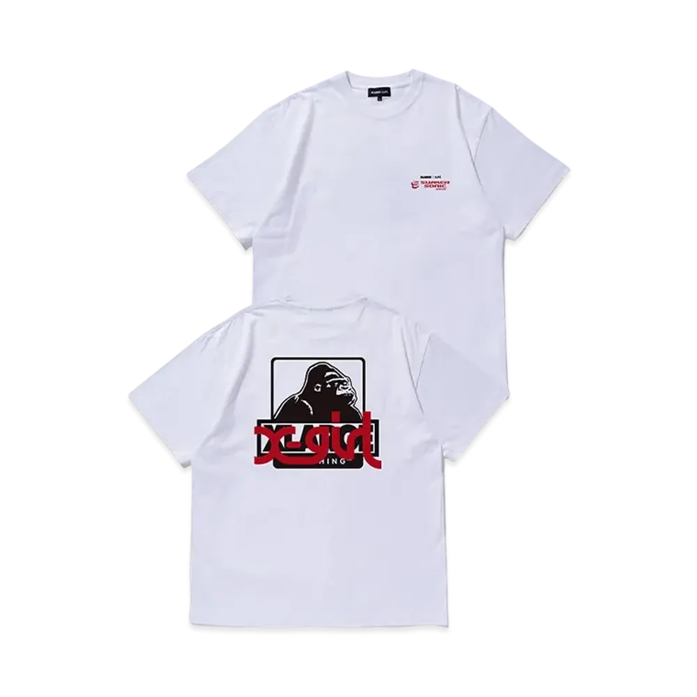 XLARGE x X-girl x SUMMER SONIC OG Box S/S Tee "White"