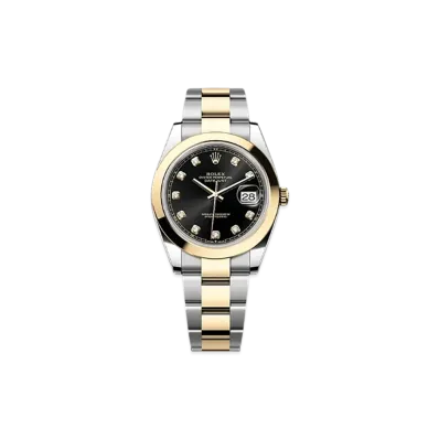 ROLEX Datejust 41 Oystersteel & Yellow Gold "Black"