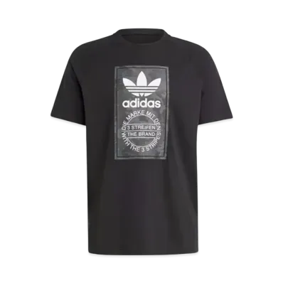adidas Camo Print Shoe Tongue T-shirt "Black"