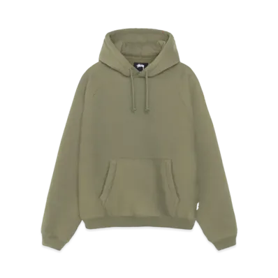 Stussy Fleece Raglan Hood "Olive"