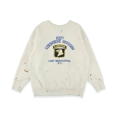 BOW WOW 101St Airborne Div. Sweatshirt Aged "White"