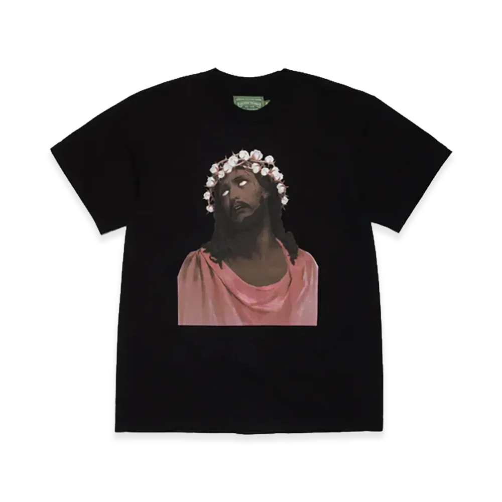 DENIM TEARS Jesus Tee "Black"