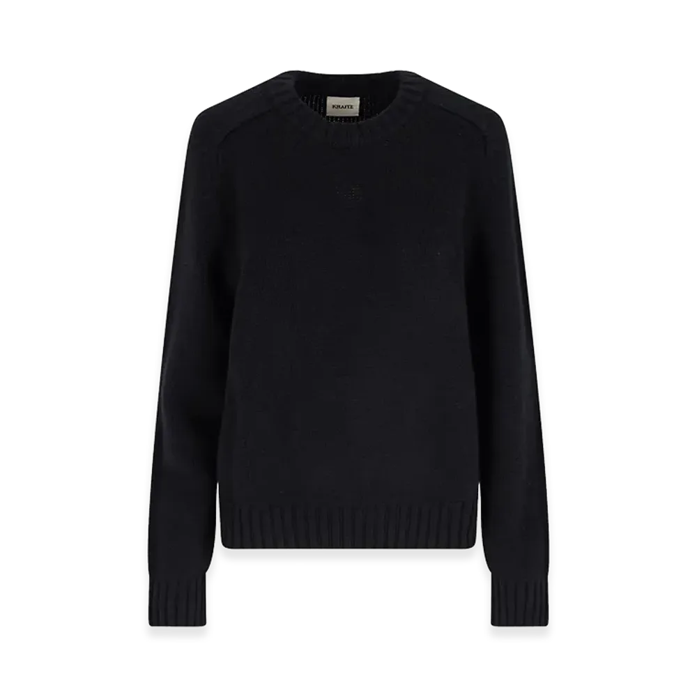 KHAITE Women's Cashmere Mae Sweater "Black"