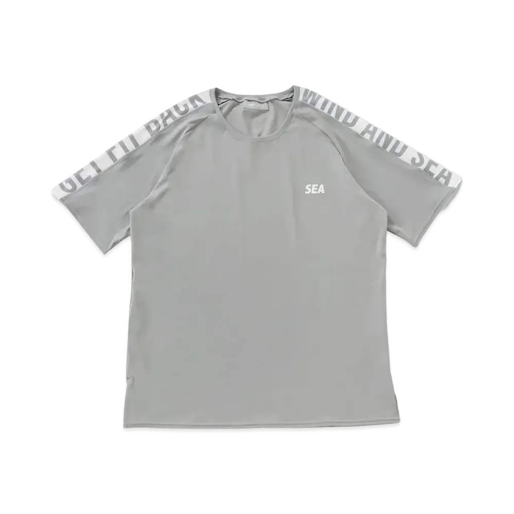 WIND AND SEA WDS (GET FIT BACK ) SHOULDER LINE OVER S/S TOP "Grage"