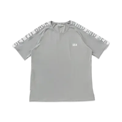WIND AND SEA WDS (GET FIT BACK ) SHOULDER LINE OVER S/S TOP "Grage"