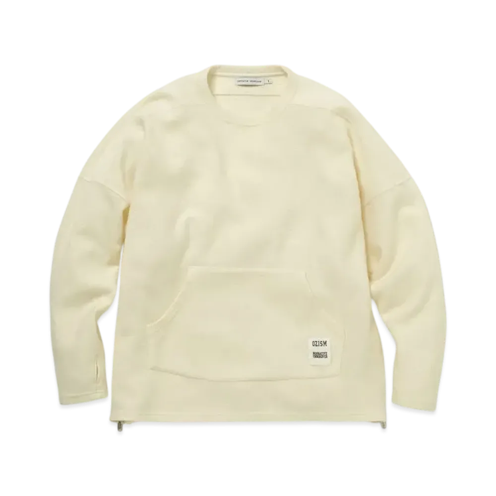 UNDERCOVER x nonnative OZISM Monk Crew Long Pullover W/N Pile "Off White"