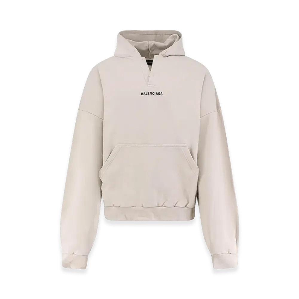 BALENCIAGA Chalk Cotton Sweatshirt "White"