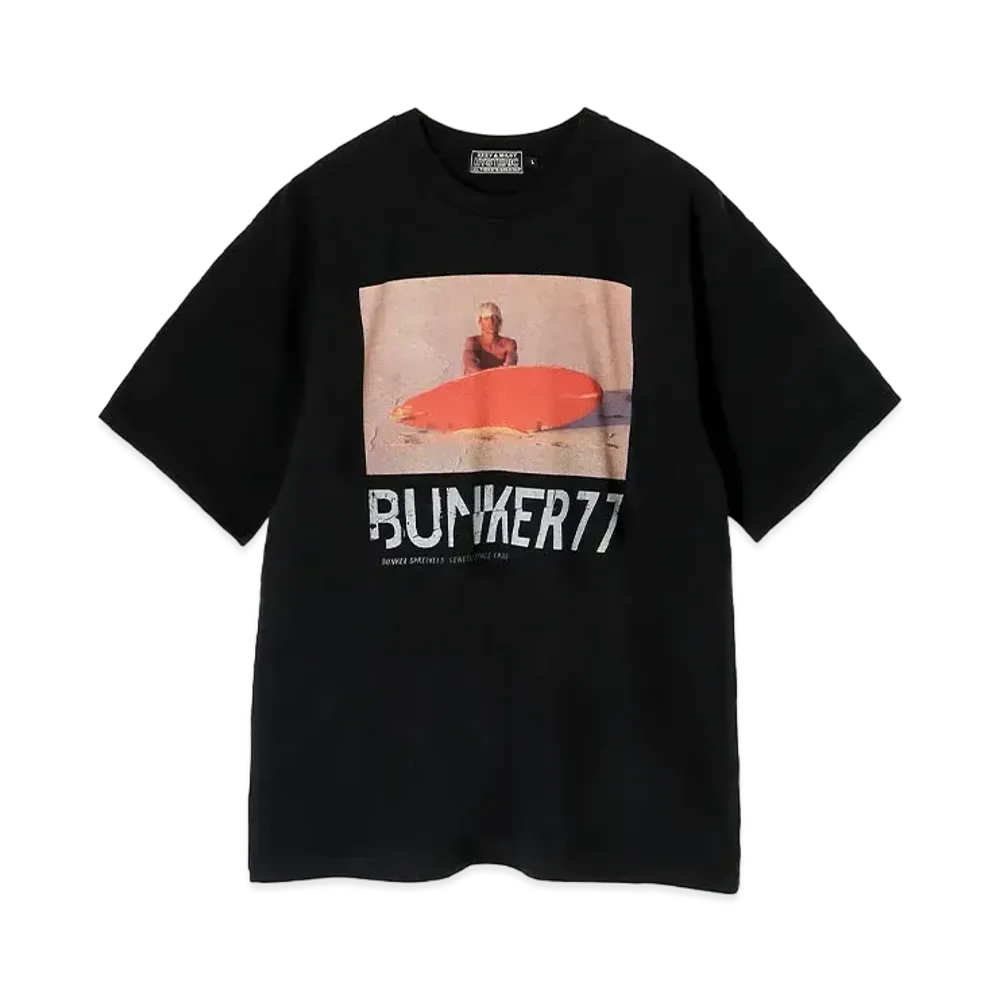 HYSTERIC GLAMOUR x BUNKER 77 Tee "Black"