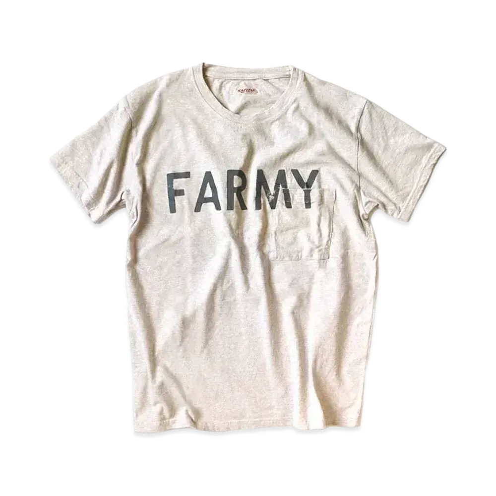 KAPITAL TOP TENGU CREW POKE T (ARMY) "Quinity"