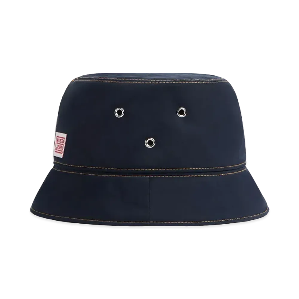 Bottega Veneta Tech Nylon Bucket Hat "Navy"