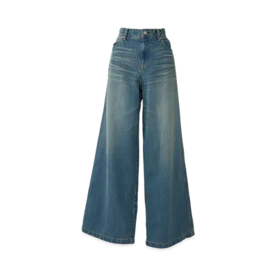 HYSTERIC GLAMOUR Denim Wide Pants "Light Indigo Blue"