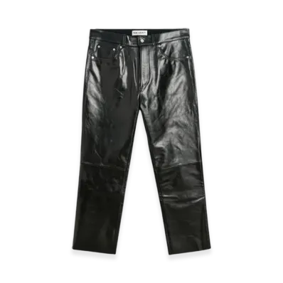 OUR LEGACY x Denim Tears x Tupac Leather Cut "Black"