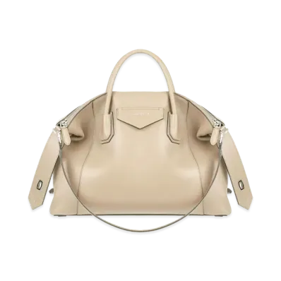 GIVENCHY Medium Antigona Soft Bag In Smooth Leather "Dune"