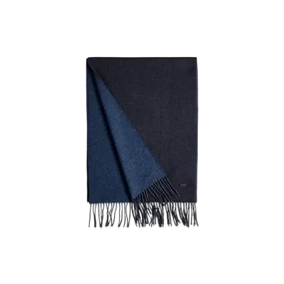 TOD'S Cashmere Blend Scarf "Blue"