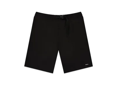 Mercedes Anchor inc. Ripstop Cotton Belted Shorts "Black"