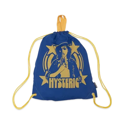 HYSTERIC GLAMOUR Woman Banana Knapsack "Navy"