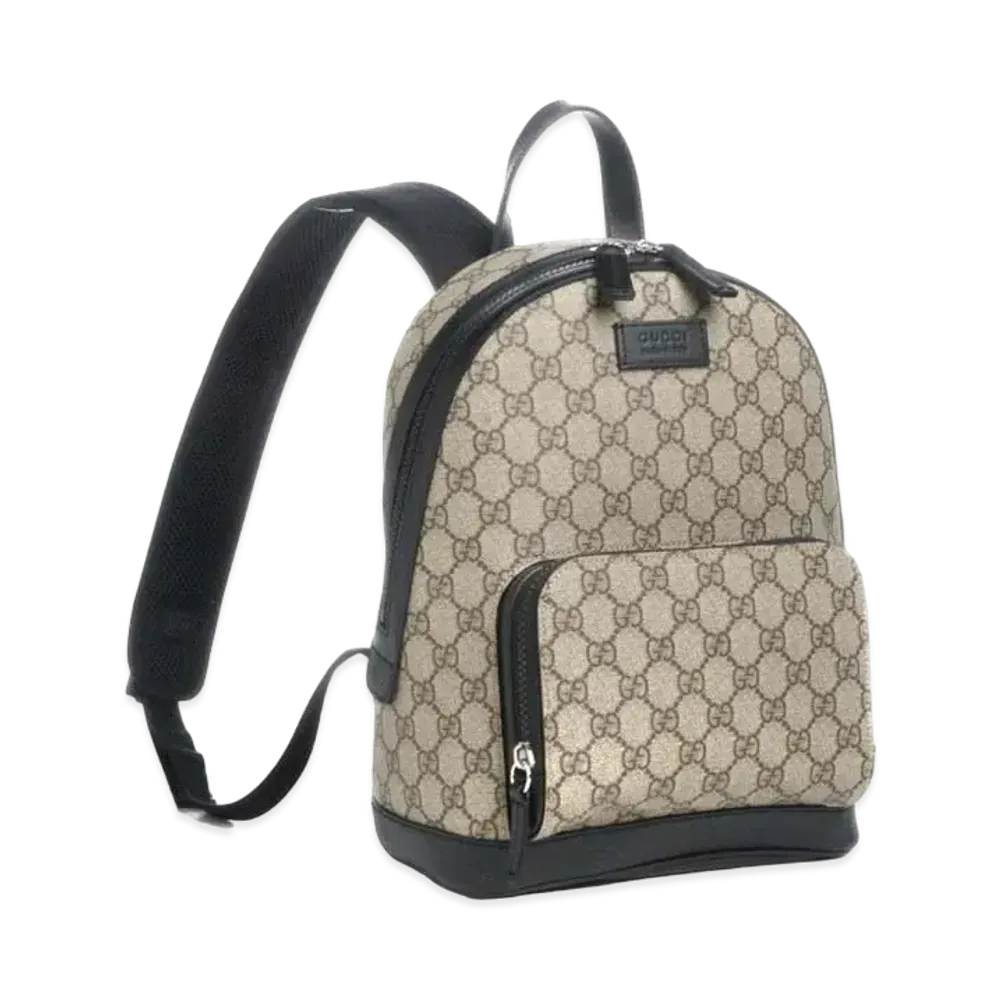 Gucci GG Supreme Backpack "Beige"
