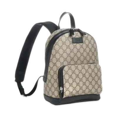Gucci GG Supreme Backpack "Beige"