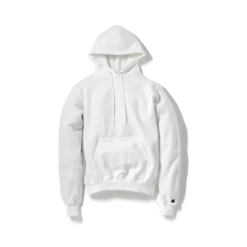 Champion Powerblend Eco Fleece Hoodie "White"