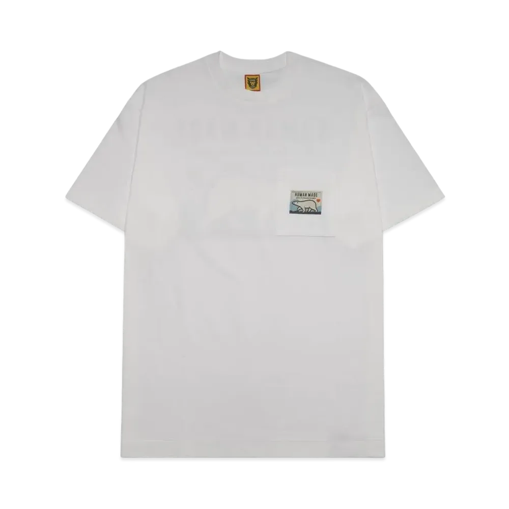 HUMAN MADE POCKET T-SHIRT "White"