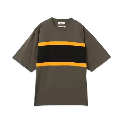 atmos Paneled Border T-shirt "Green"