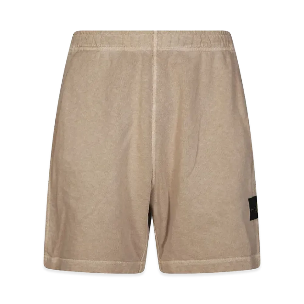 Stone Island Cotton Bermuda Shorts "Beige"