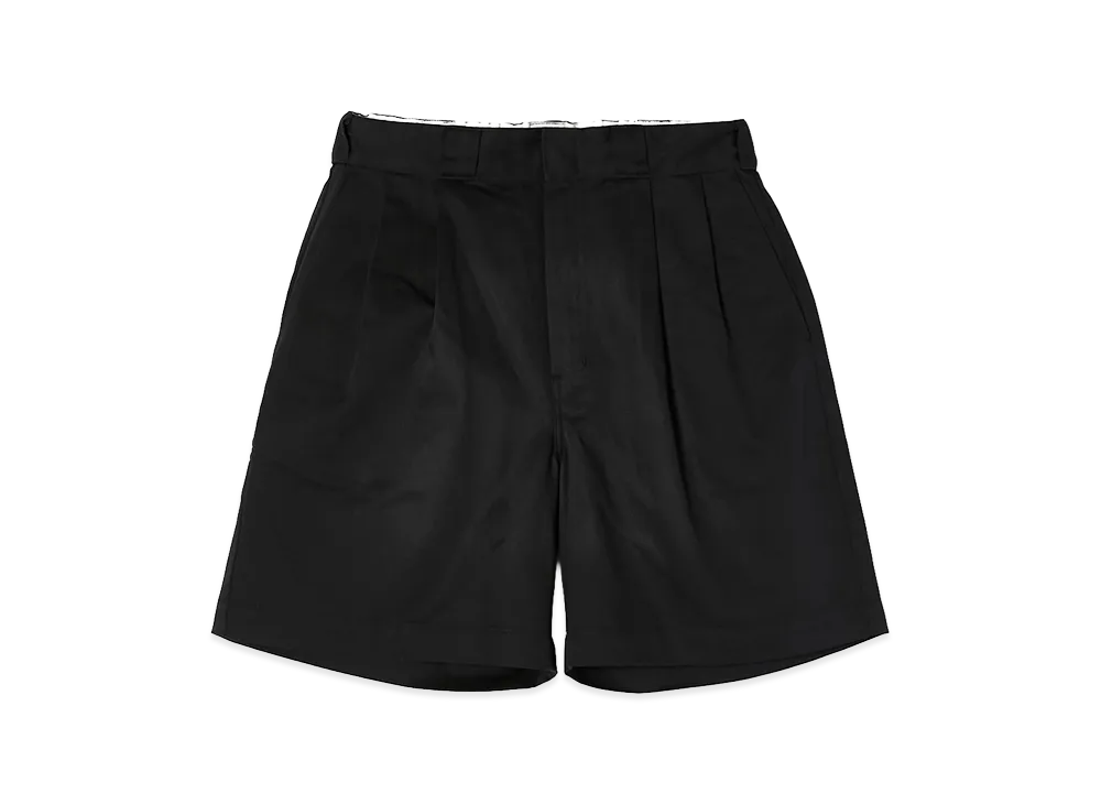 N.HOOLYWOOD COMPILE x Dickies 2Tuck Half Pants "Black"