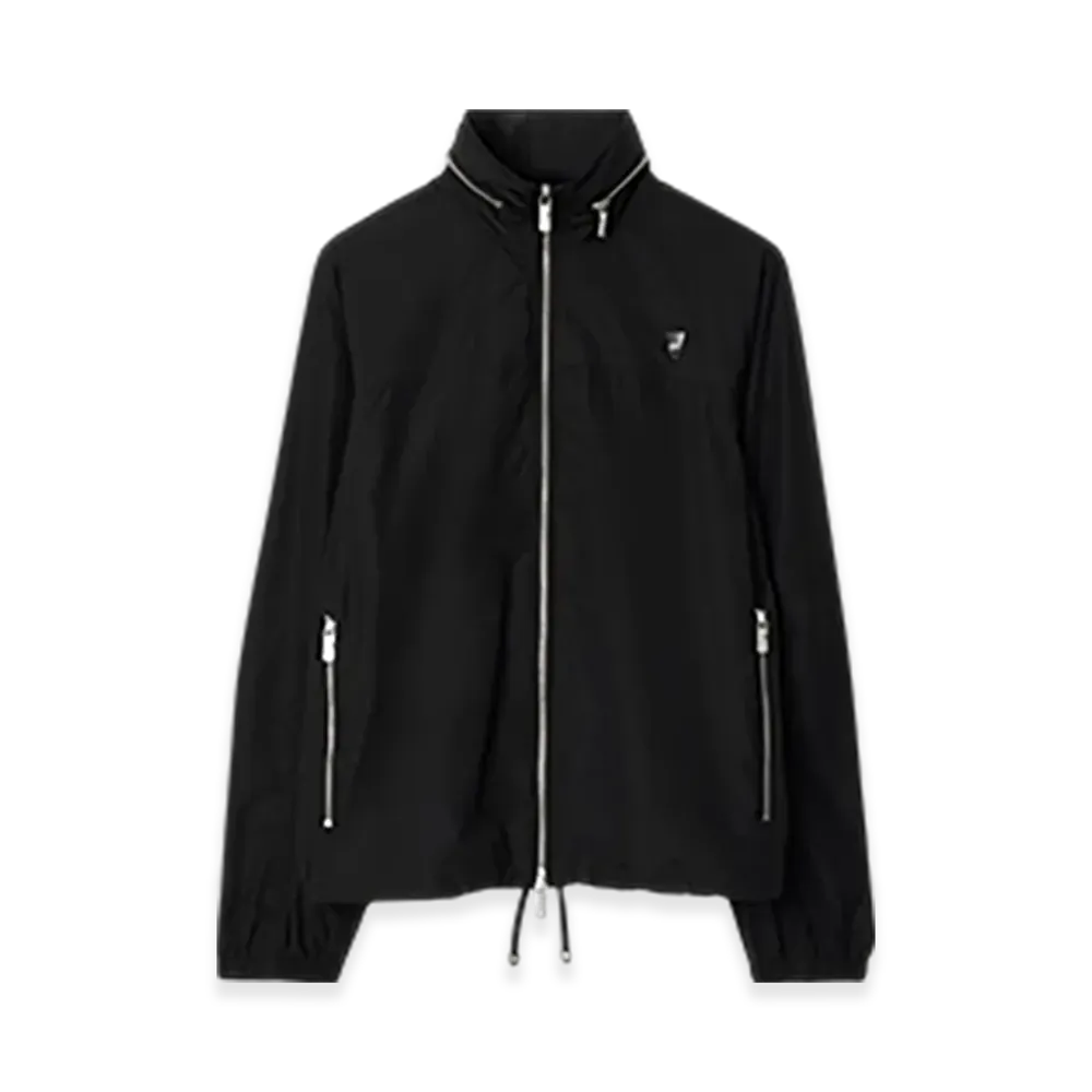 Burberry Nylon Cotton Jacket "Black"