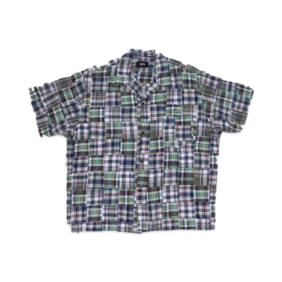 SAPEur PATCHWORKSHIRT SHIRT "Green"