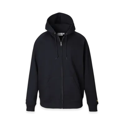 Carhartt WIP Hooded Chase Jacket "Darknavy/Gold"