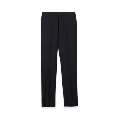 Burberry Wool Mohair Tailored Trousers "Navy"