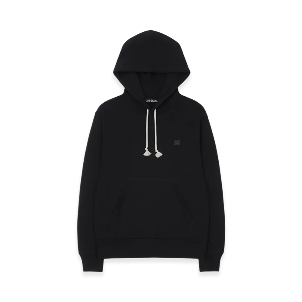 Acne Studios Fennis Face Hooded Sweatshirt "Black"