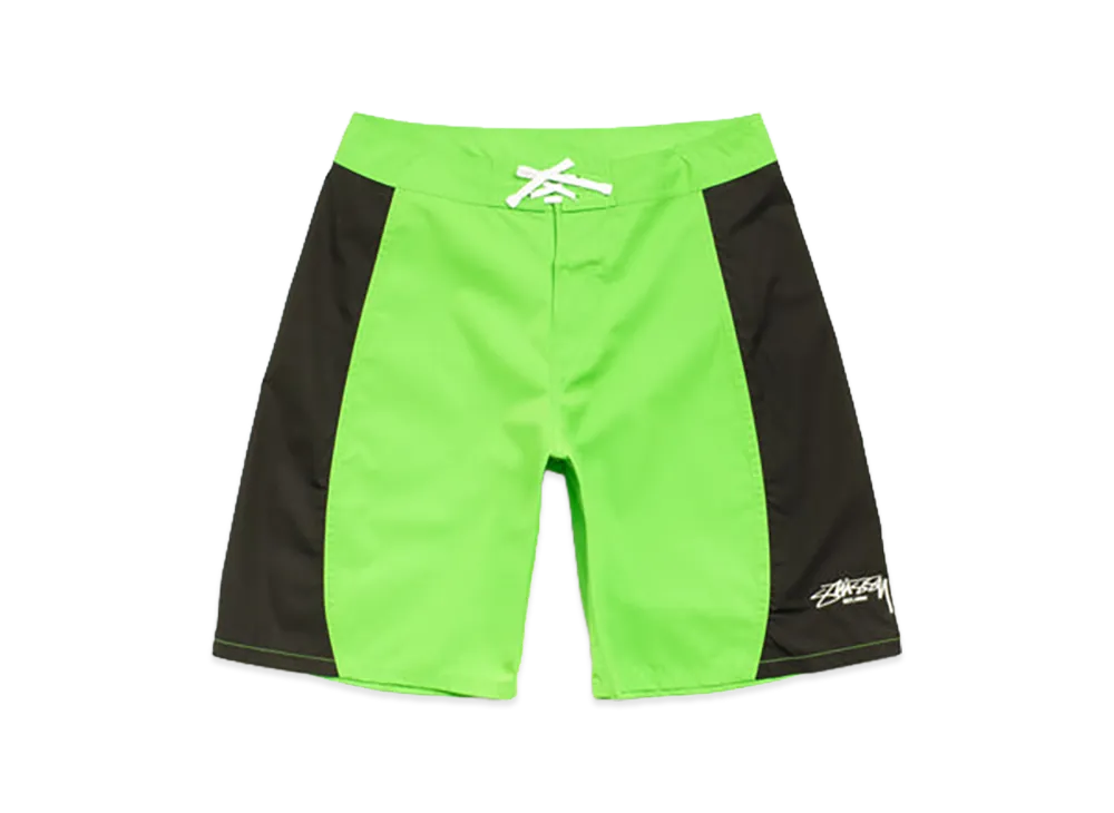 Stussy Curved Panel Board Short "Green"