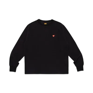 HUMAN MADE Raglan Sleeve L/S T-Shirt "Black"