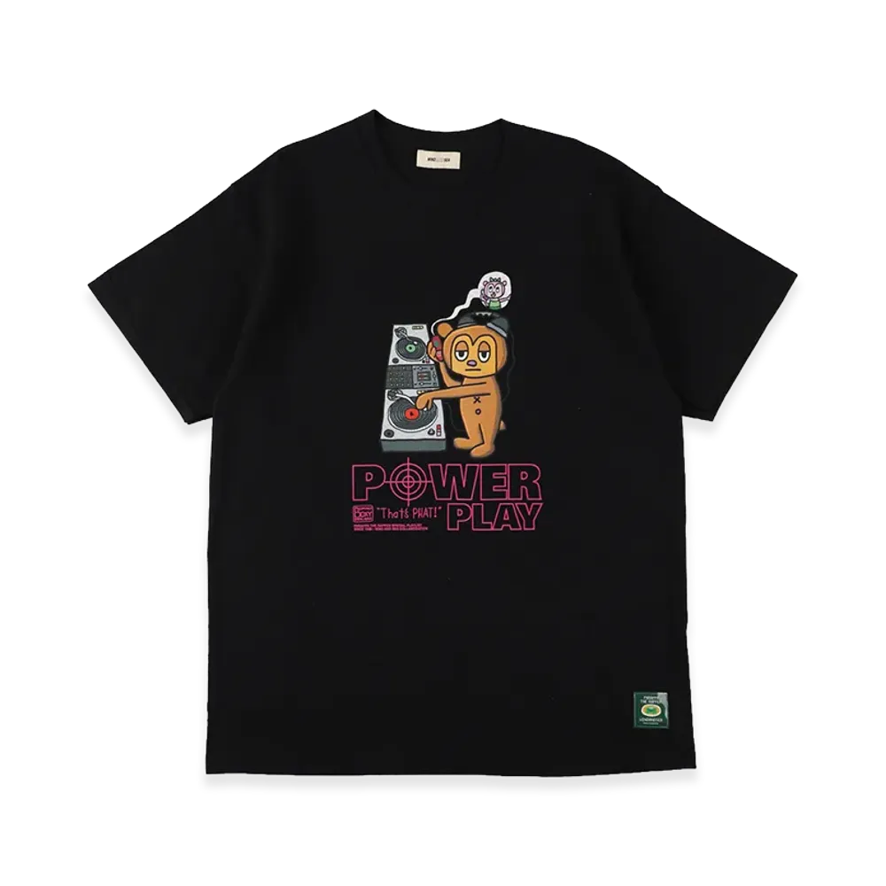 WIND AND SEA x PARAPPA PJ Berri Tee "Black"