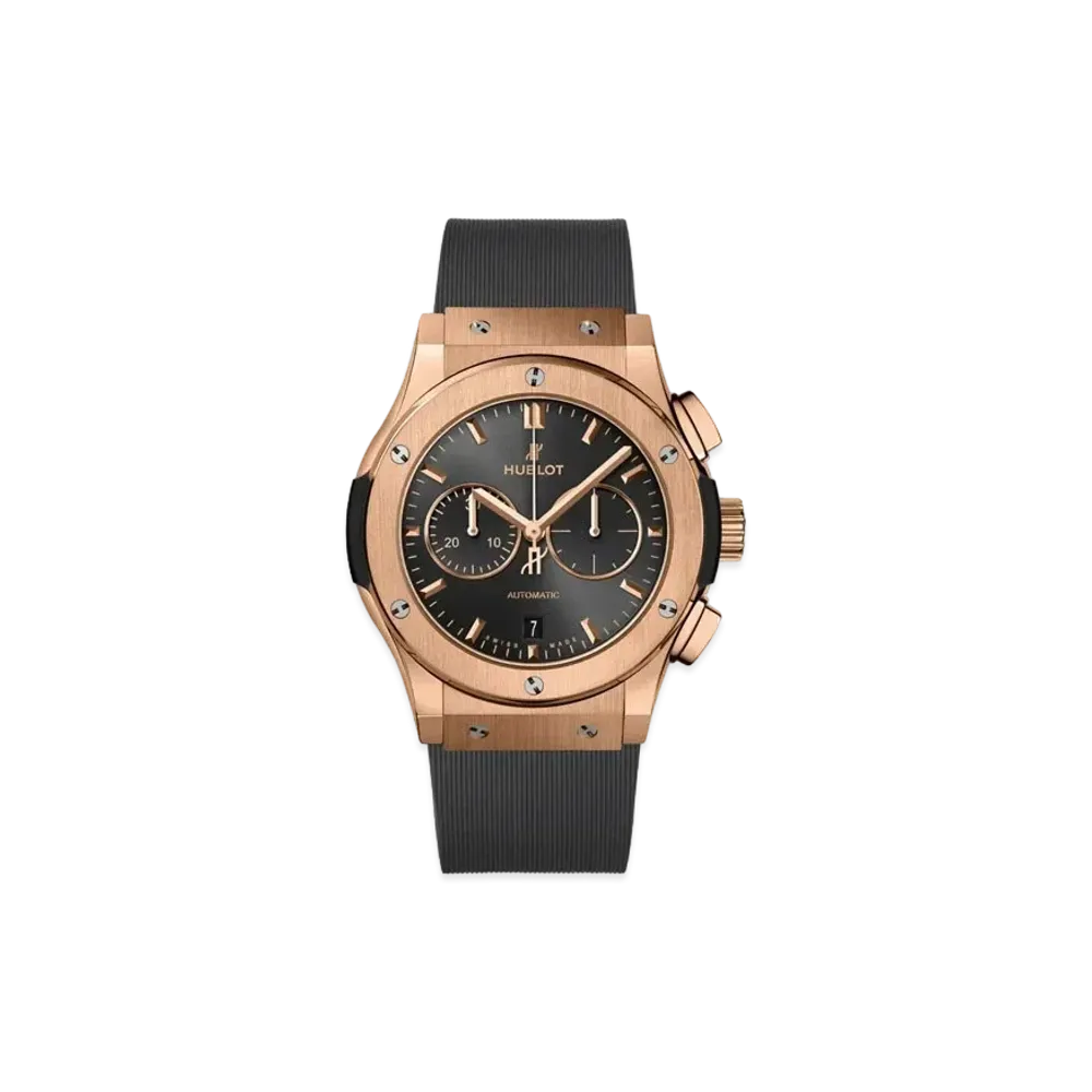 HUBLOT Classic Fusion Racing Grey Chronograph King Gold 42mm