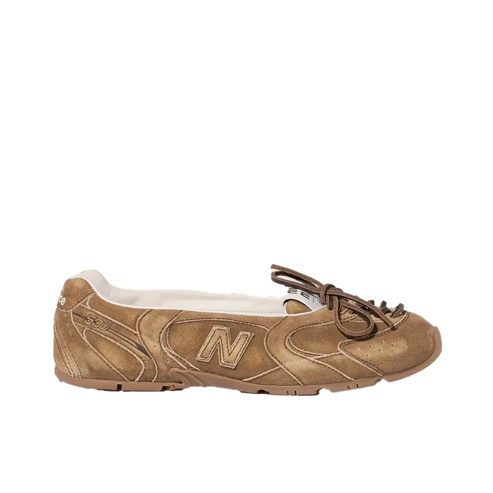 MIU MIU × New Balance Women's 530 SL Ballerina "Cinnamon"