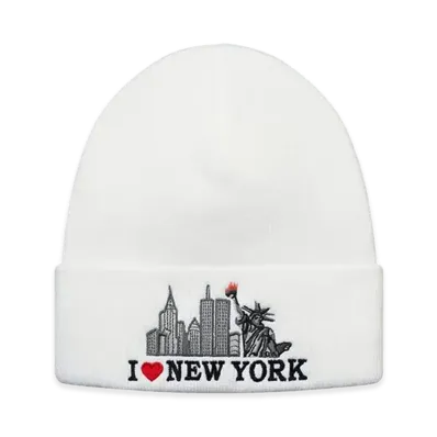Supreme I Love NY Beanie "White"