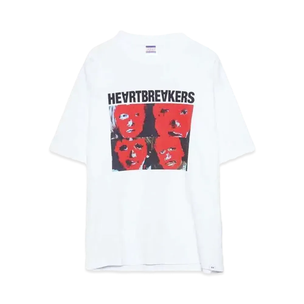 Bedwin & the heartbreakers S/S PRINTED TEE "FRANTZ" "WHITE"