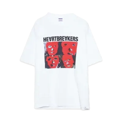 Bedwin & the heartbreakers S/S PRINTED TEE "FRANTZ" "WHITE"