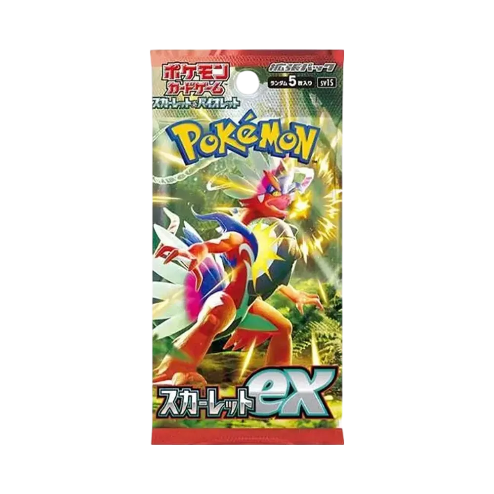 ポケモンカードゲーム スカーレット&バイオレット 拡張パック 「スカーレットex」 パック