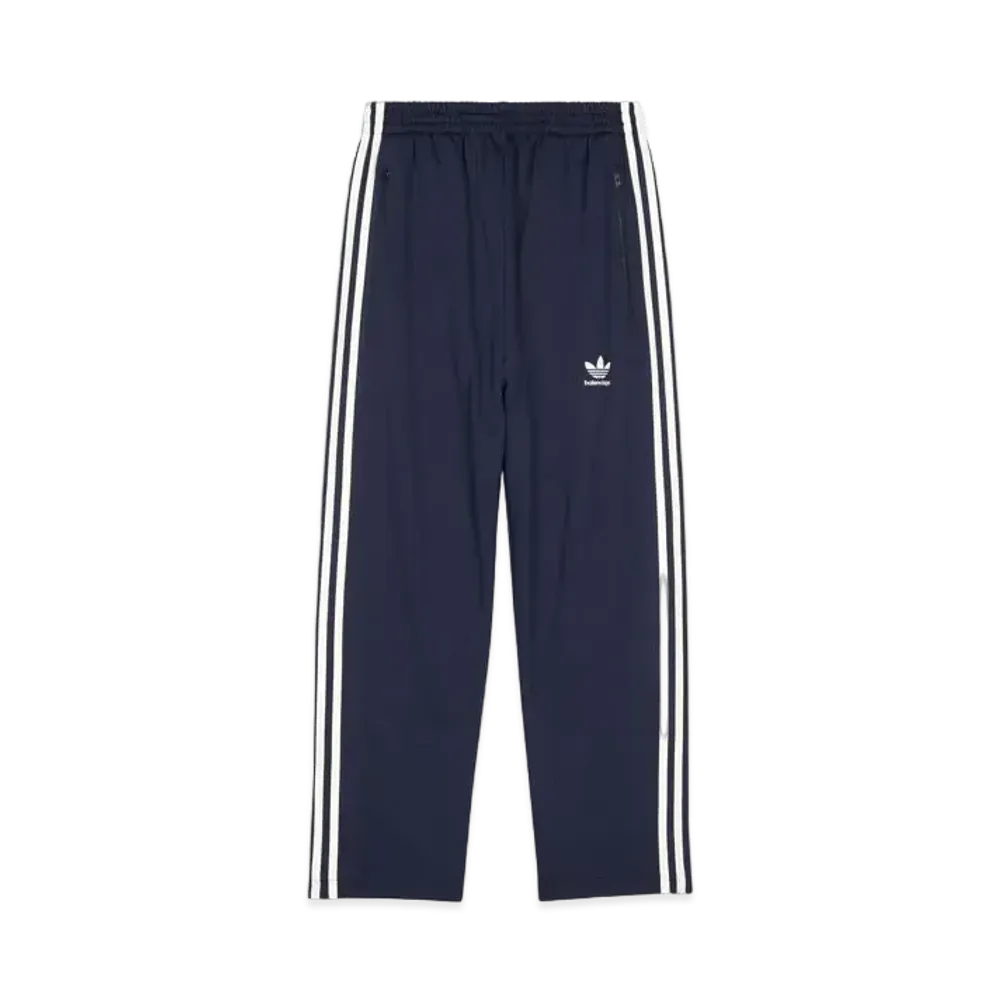 adidas BALENCIAGA Cropped Sweatpants "Navy Blue"