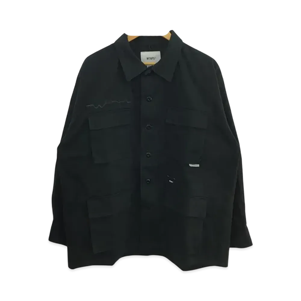 WTAPS Jungle 01/ LS / Cotton.Twill "Black"